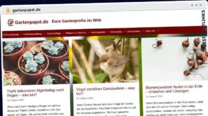 Publish Guest Post on gartenpapst.de