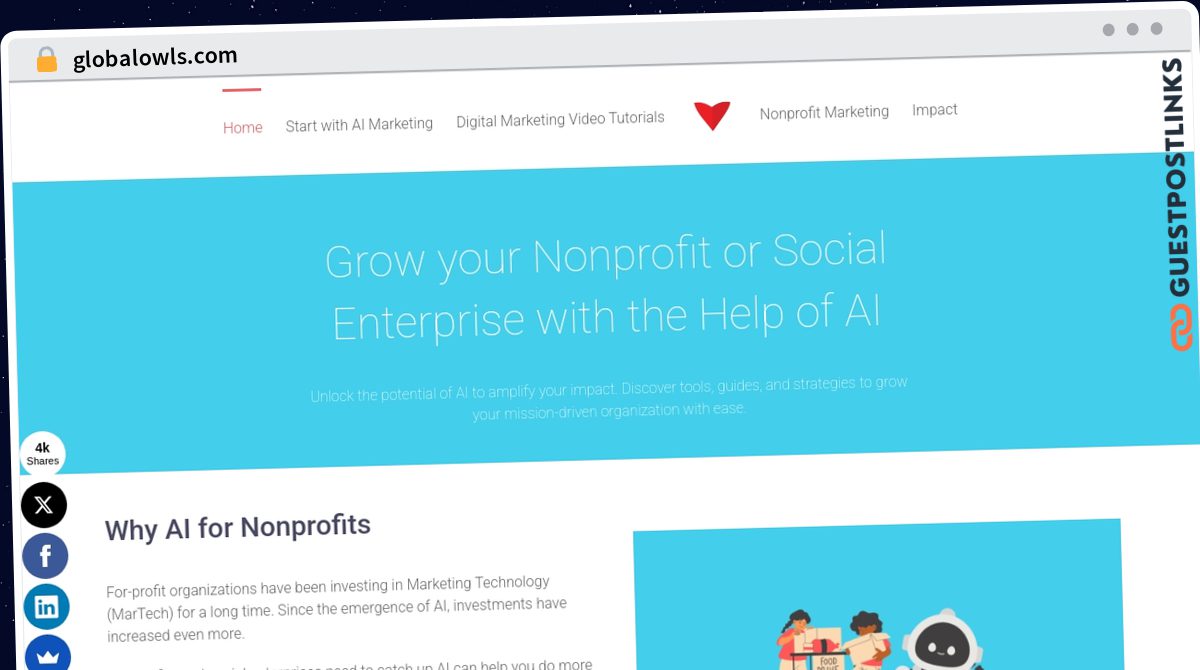 Publish Guest Post on globalowls.com
