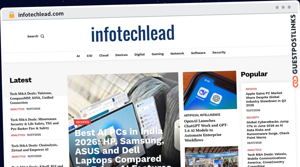 Publish Guest Post on infotechlead.com