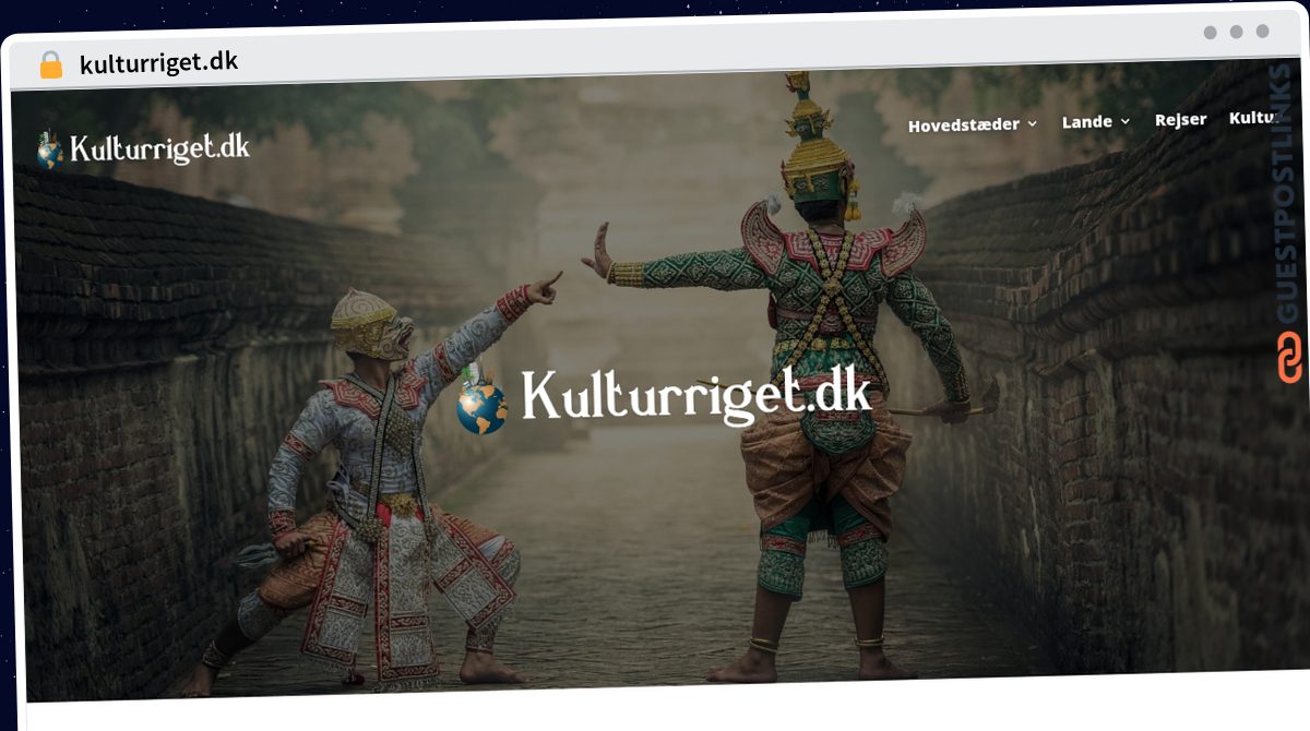 Publish Guest Post on kulturriget.dk