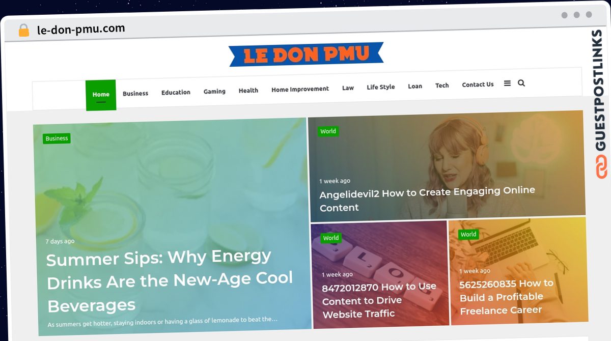 Publish Guest Post on le-don-pmu.com