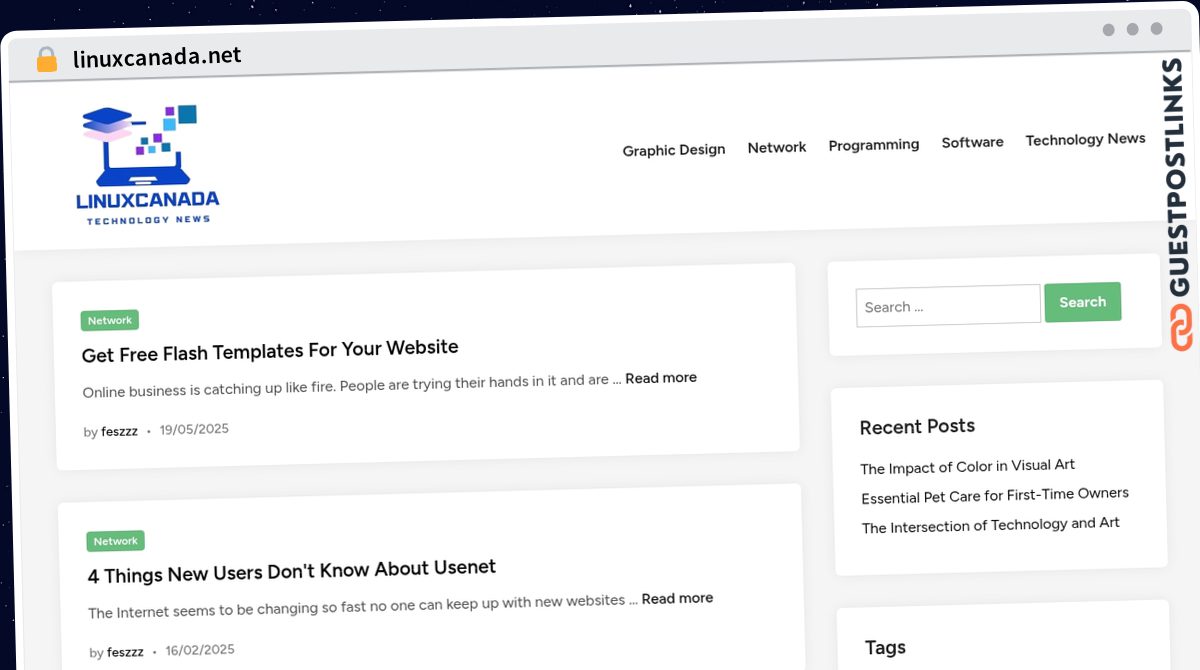 Publish Guest Post on linuxcanada.net