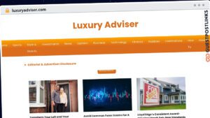 Publish Guest Post on luxuryadviser.com