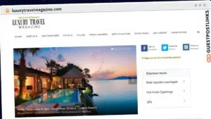 Publish Guest Post on luxurytravelmagazine.com