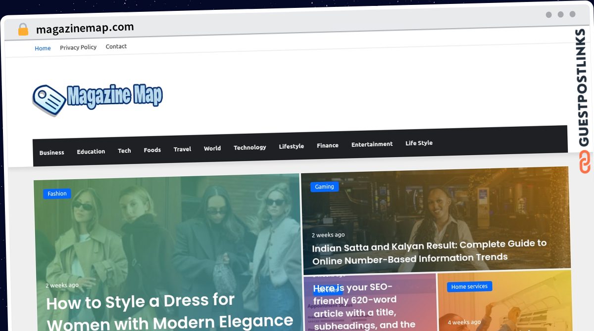 Publish Guest Post on magazinemap.com