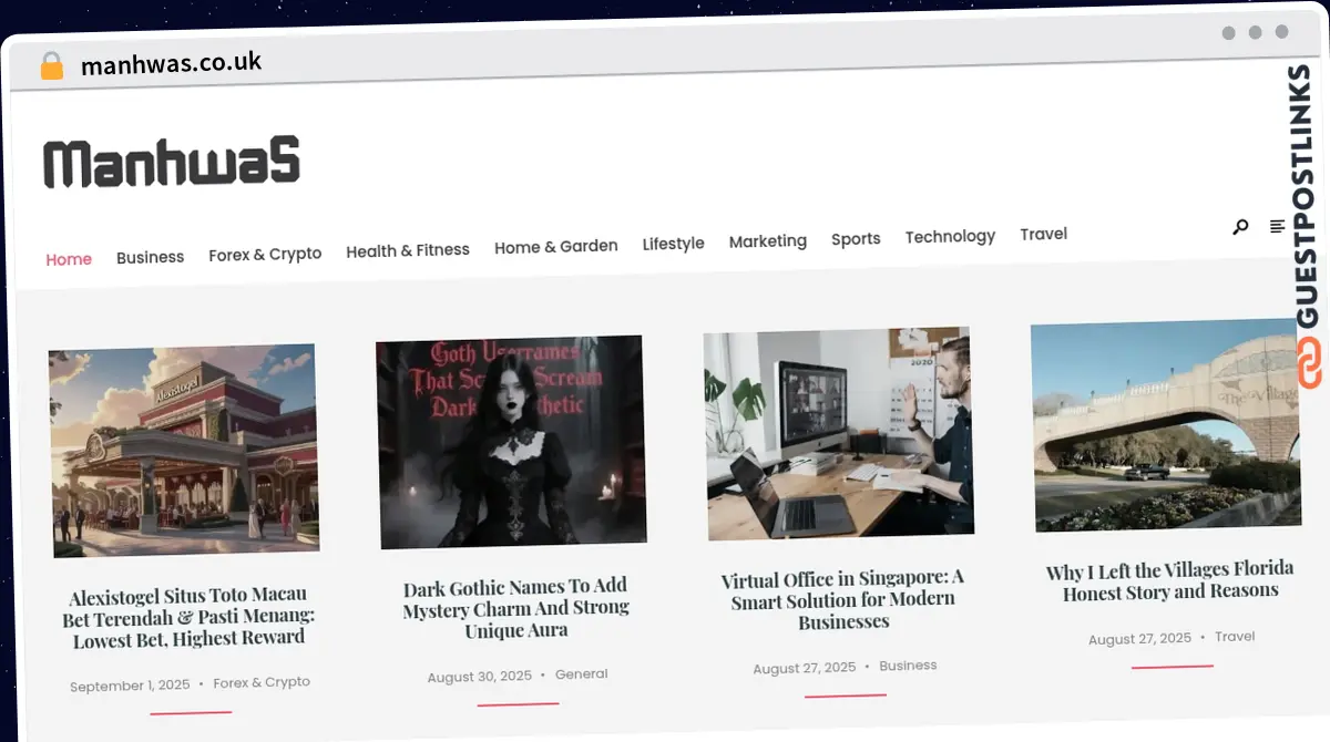 Publish Guest Post on manhwas.co.uk