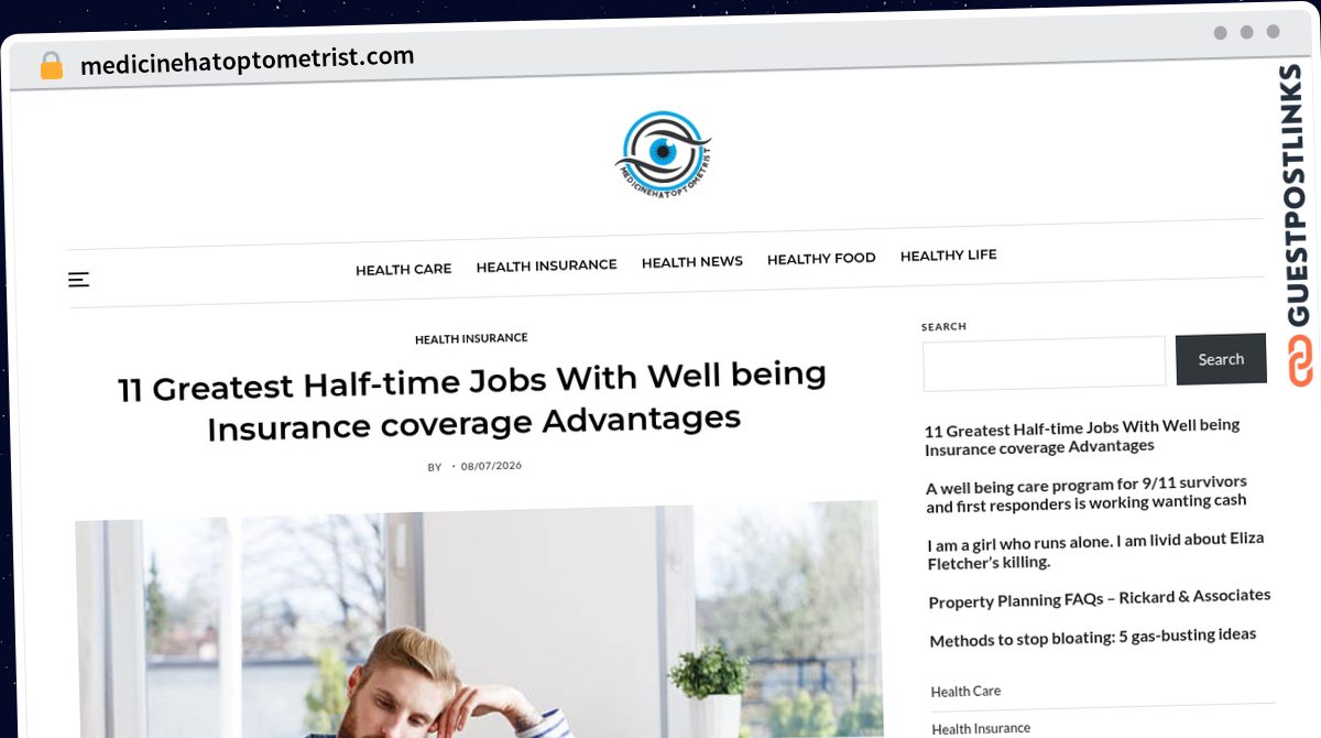 Publish Guest Post on medicinehatoptometrist.com
