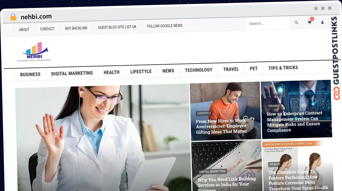 Publish Guest Post on nehbi.com