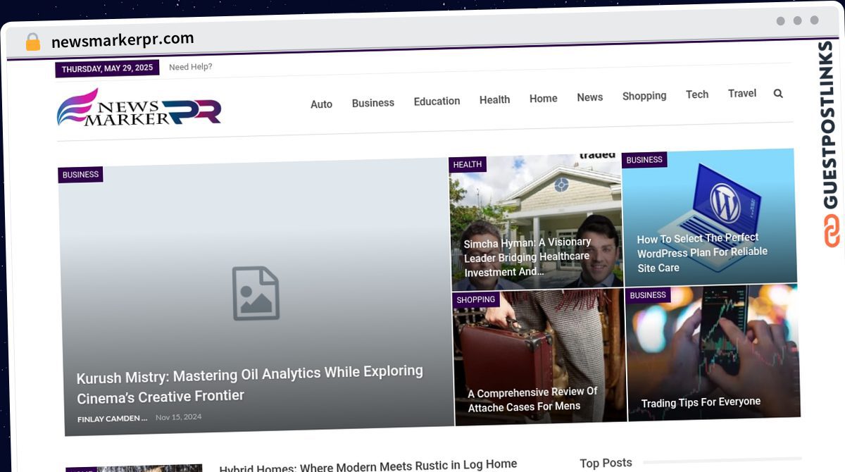 Publish Guest Post on newsmarkerpr.com