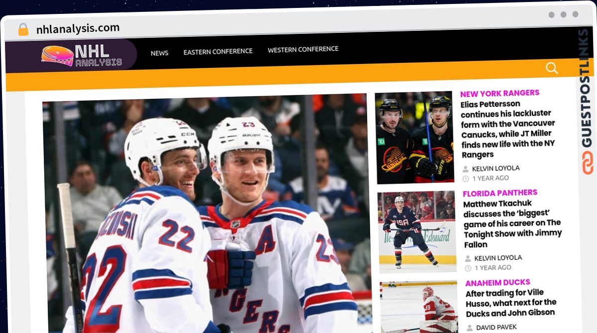 Publish Guest Post on nhlanalysis.com