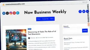 Publish Guest Post on nowbusinessweekly.com