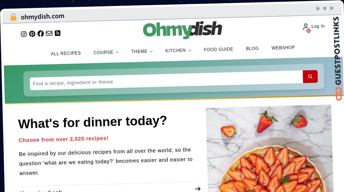 Publish Guest Post on ohmydish.com