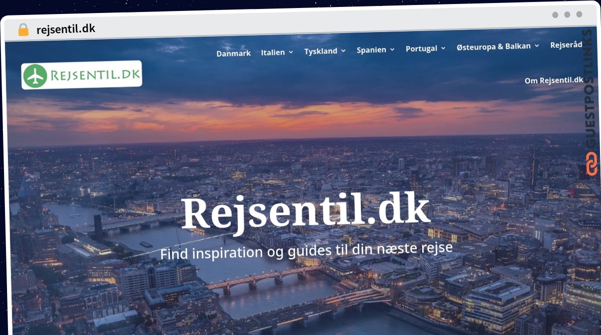 Publish Guest Post on rejsentil.dk
