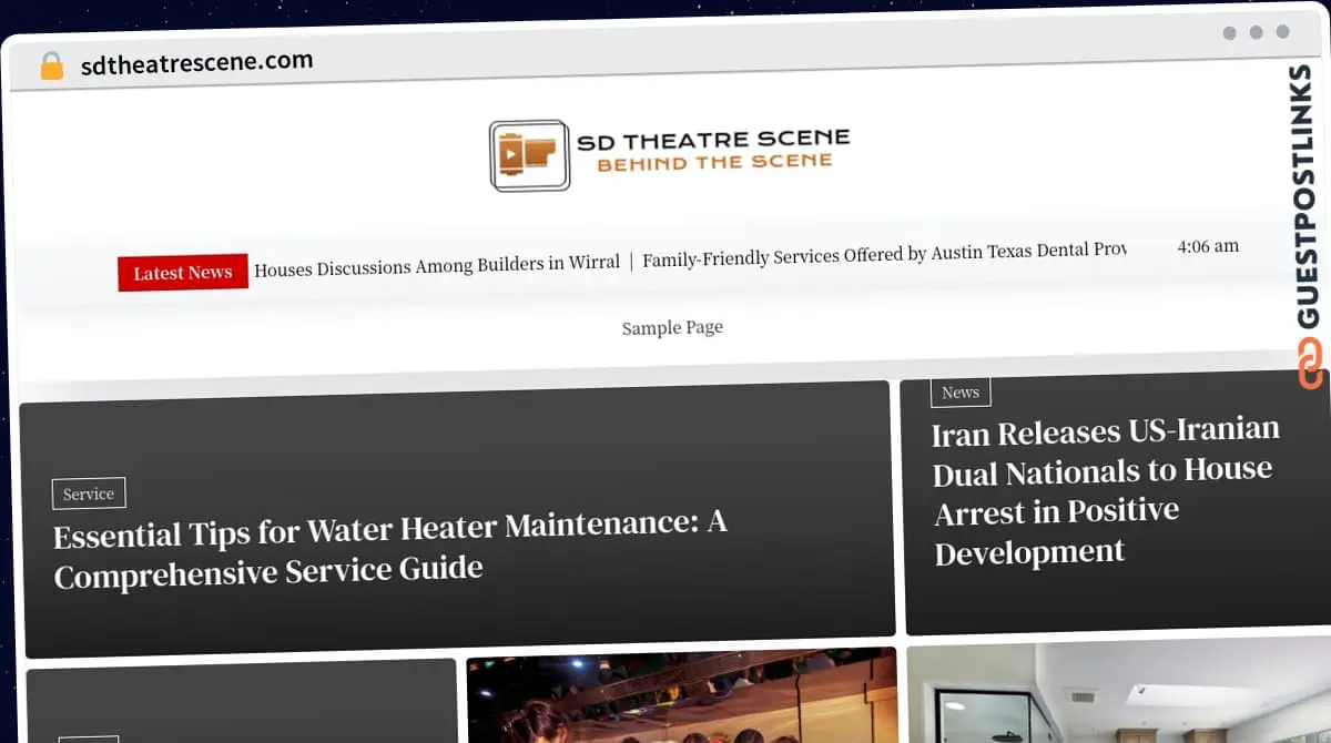 Publish Guest Post on sdtheatrescene.com