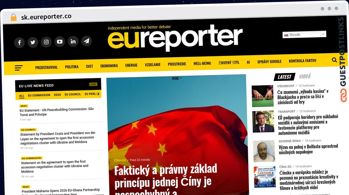 Publish Guest Post on sk.eureporter.co
