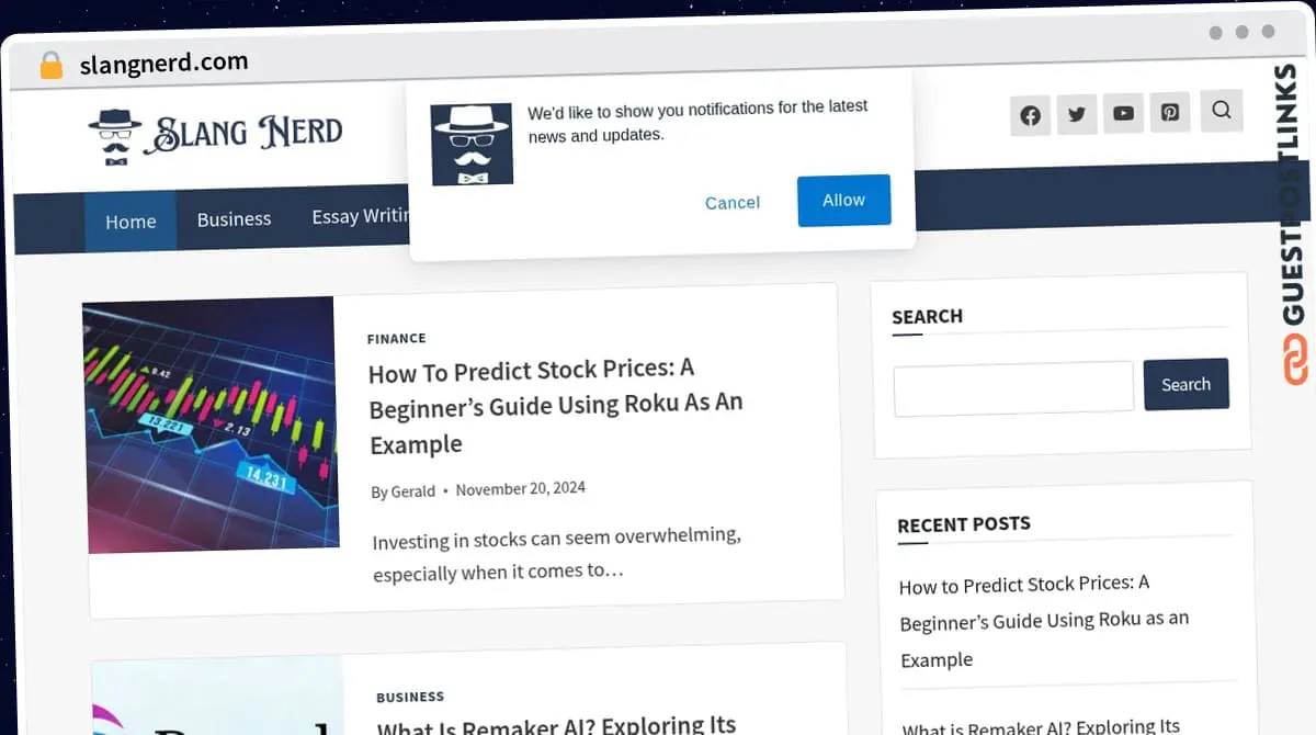 Publish Guest Post on slangnerd.com