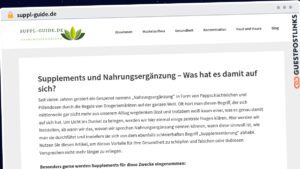 Publish Guest Post on suppl-guide.de