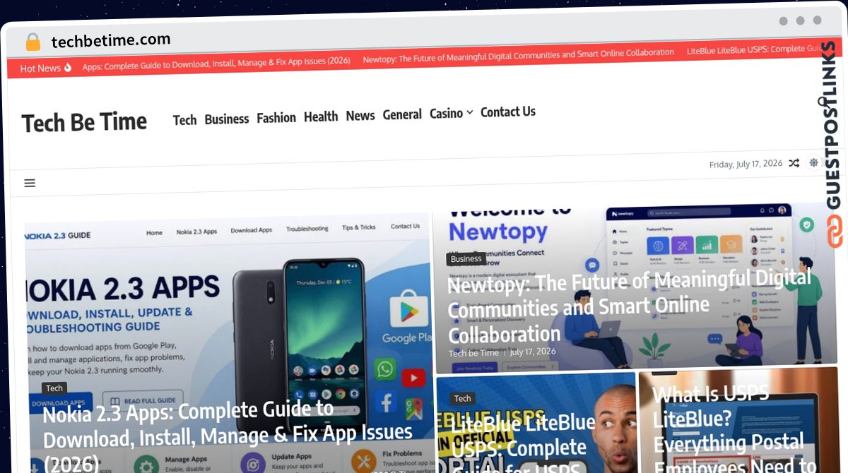 Publish Guest Post on techbetime.com