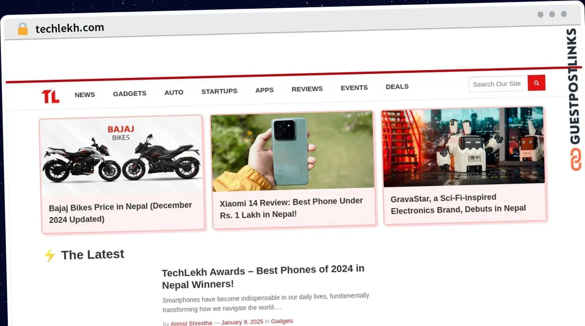 Publish Guest Post on techlekh.com