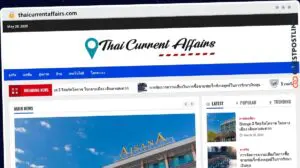 Publish Guest Post on thaicurrentaffairs.com