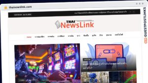 Publish Guest Post on thainewslink.com