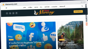 Publish Guest Post on thaisavory.com