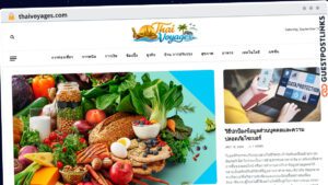 Publish Guest Post on thaivoyages.com