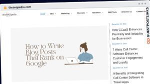 Publish Guest Post on theseopedia.com