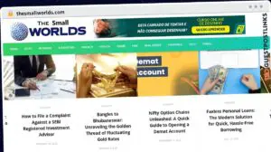 Publish Guest Post on thesmallworlds.com