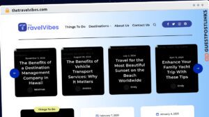 Publish Guest Post on thetravelvibes.com