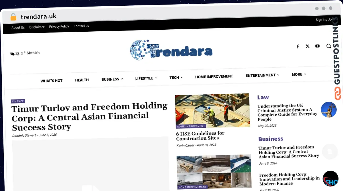 Publish Guest Post on trendara.uk