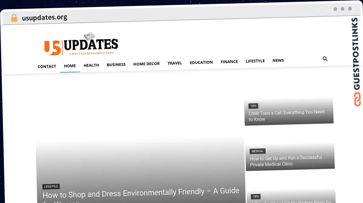 Publish Guest Post on usupdates.org