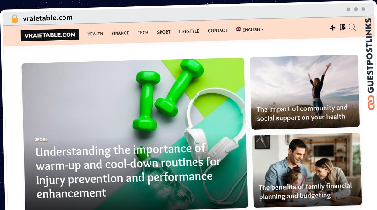 Publish Guest Post on vraietable.com
