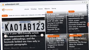 Publish Guest Post on writeoutpost.com