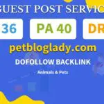 Buy Guest Post on petbloglady.com