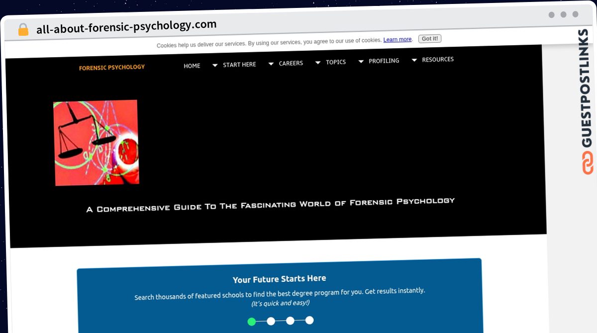 Publish Guest Post on all-about-forensic-psychology.com