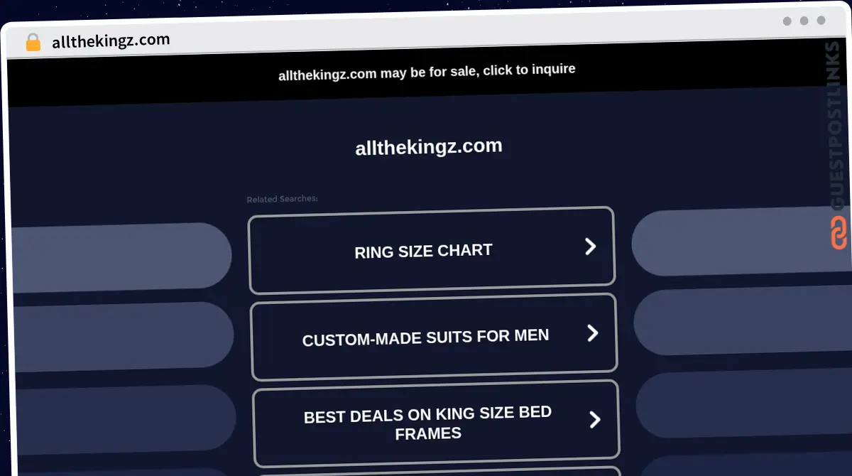 Publish Guest Post on allthekingz.com