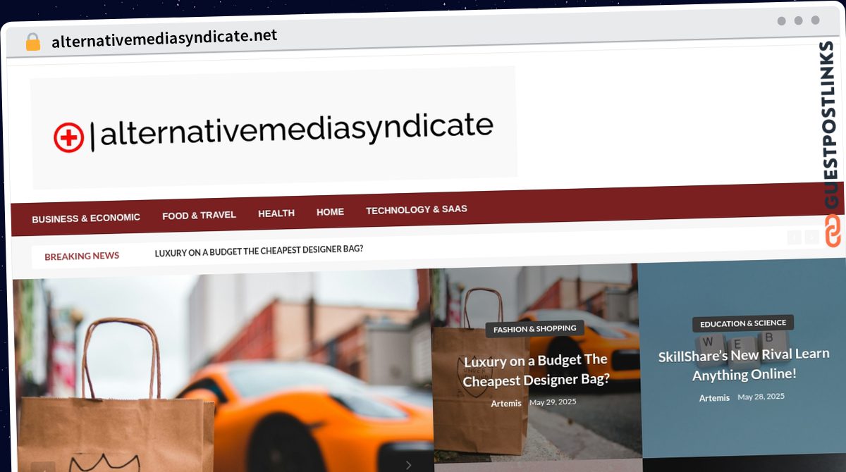 Publish Guest Post on alternativemediasyndicate.net