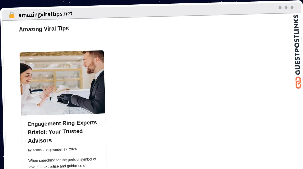 Publish Guest Post on amazingviraltips.net