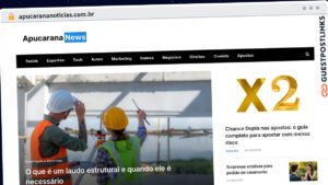 Publish Guest Post on apucarananoticias.com.br