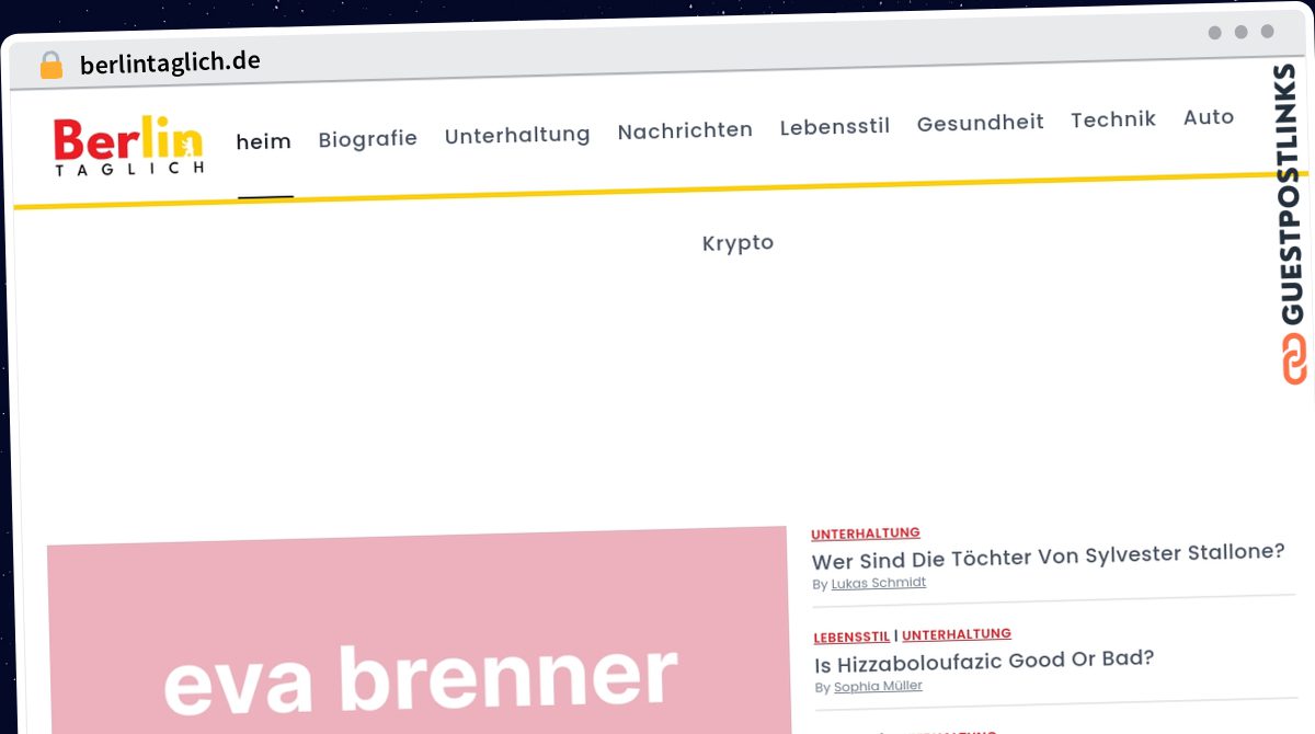 Publish Guest Post on berlintaglich.de