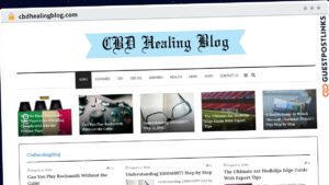 Publish Guest Post on cbdhealingblog.com