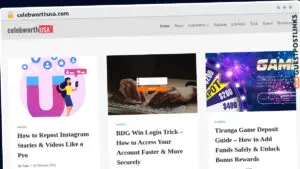 Publish Guest Post on celebworthusa.com