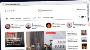 Publish Guest Post on dead-samurai.com