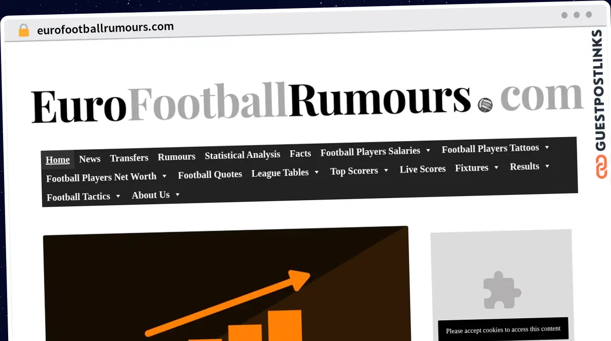 Publish Guest Post on eurofootballrumours.com