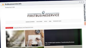 Publish Guest Post on firstbusineservice.info