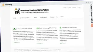 Publish Guest Post on iiste.org