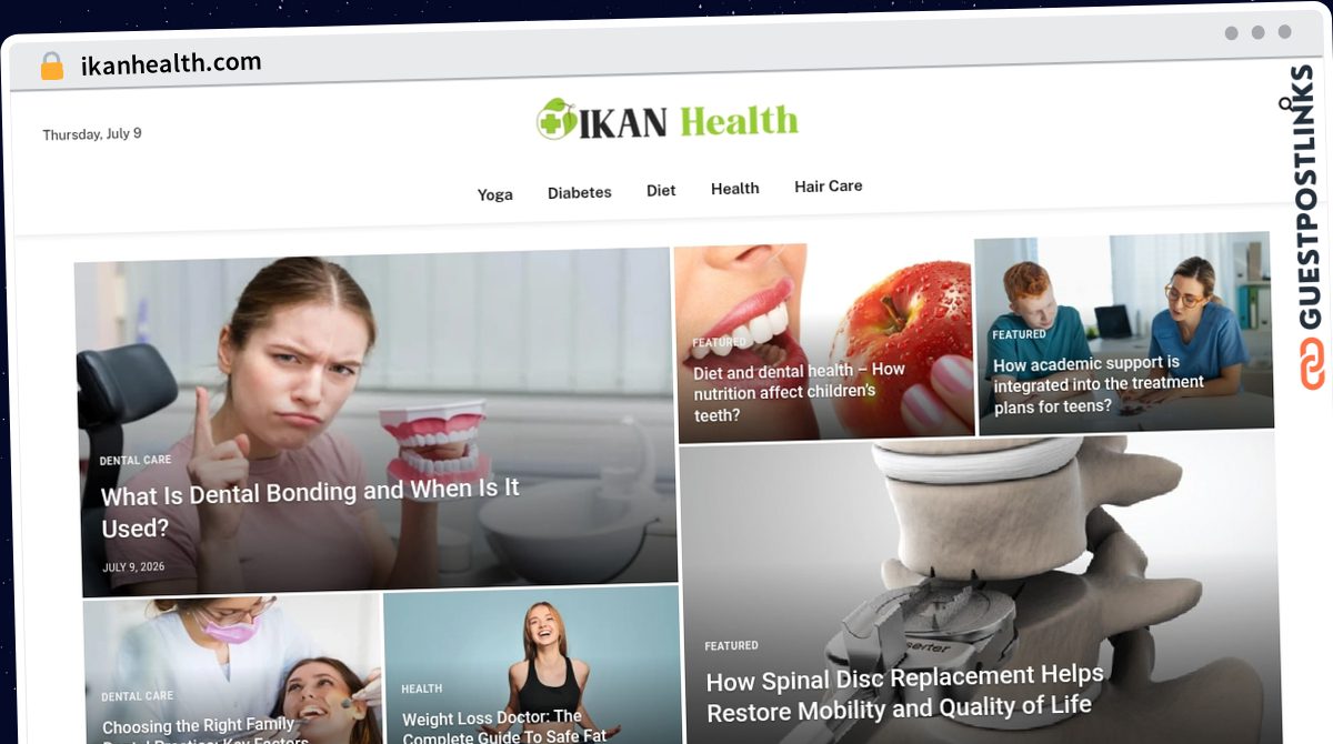 Publish Guest Post on ikanhealth.com