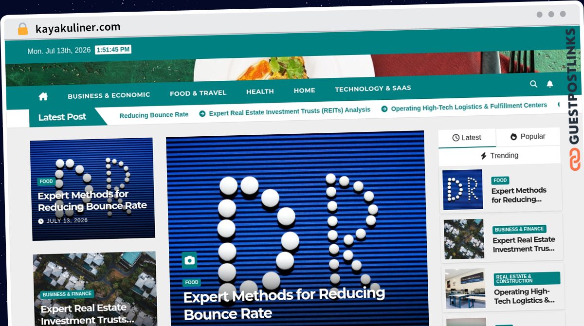 Publish Guest Post on kayakuliner.com