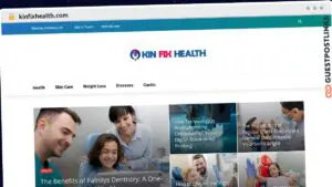 Publish Guest Post on kinfixhealth.com